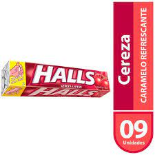 Caramelo Halls Cereza lyptus 25.2g 